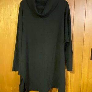 Cowl neck tunic